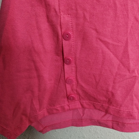 LOGO by Lori Goldstein Cotton Modal Knit Top Printed Pocket Size 2X - Picture 3 of 8